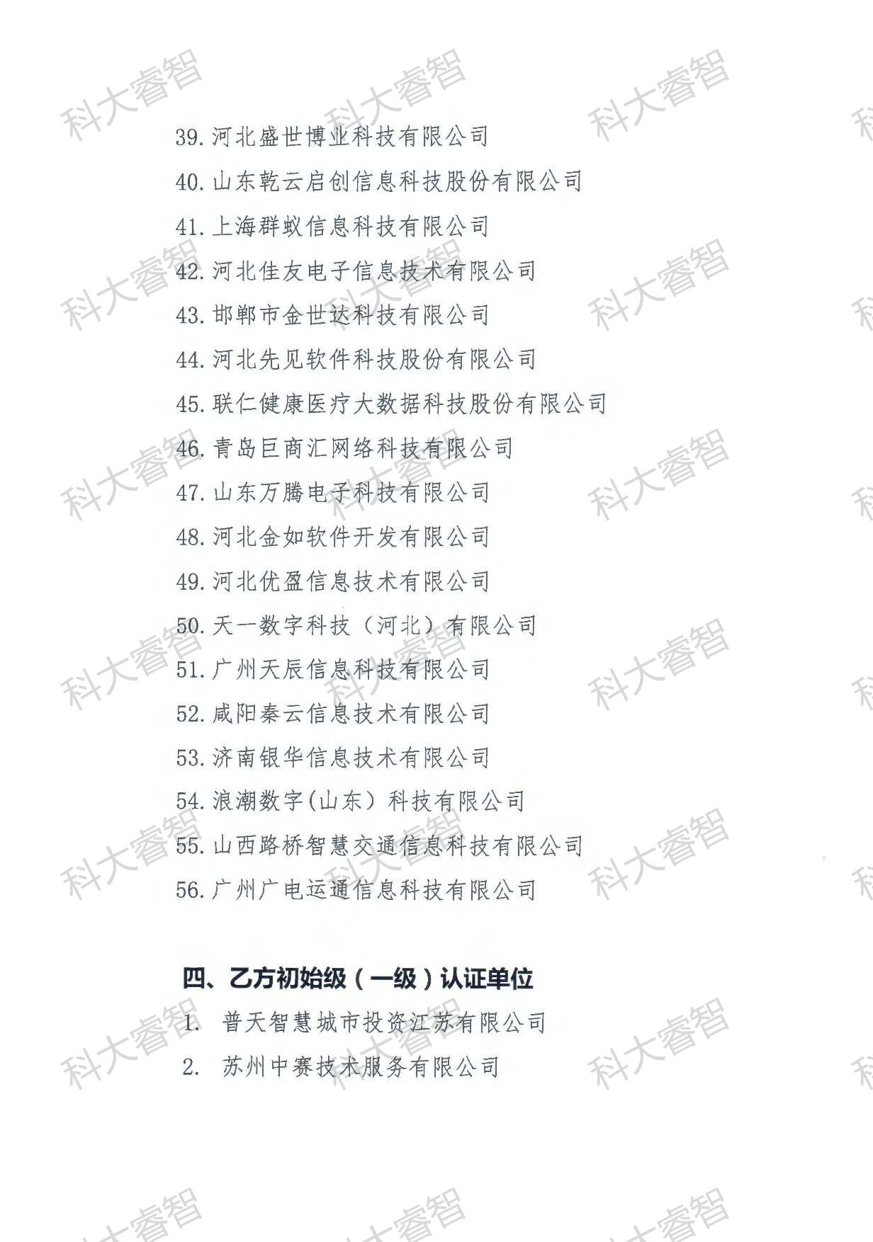 189家！科大睿智多家服務(wù)企業(yè)上榜DCMM貫標(biāo)等級公示名單-DCMM認(rèn)證-DCMM咨詢9